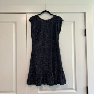 Tommy Hilfiger‎ Women's Sleeveless Shift Dress Navy White Blue Size Small